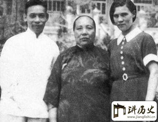 蒋介石与他四个老婆混乱婚姻史:蒋介石几个老婆