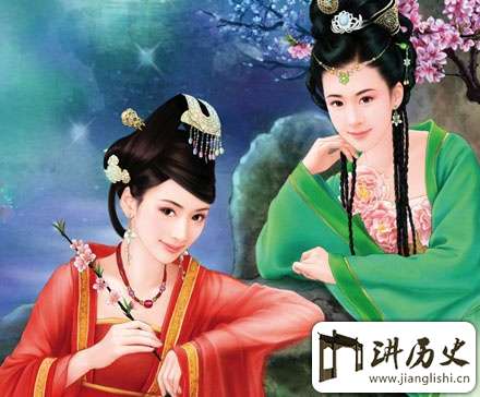 南唐李后主身边的古代娥皇女英:大小周后